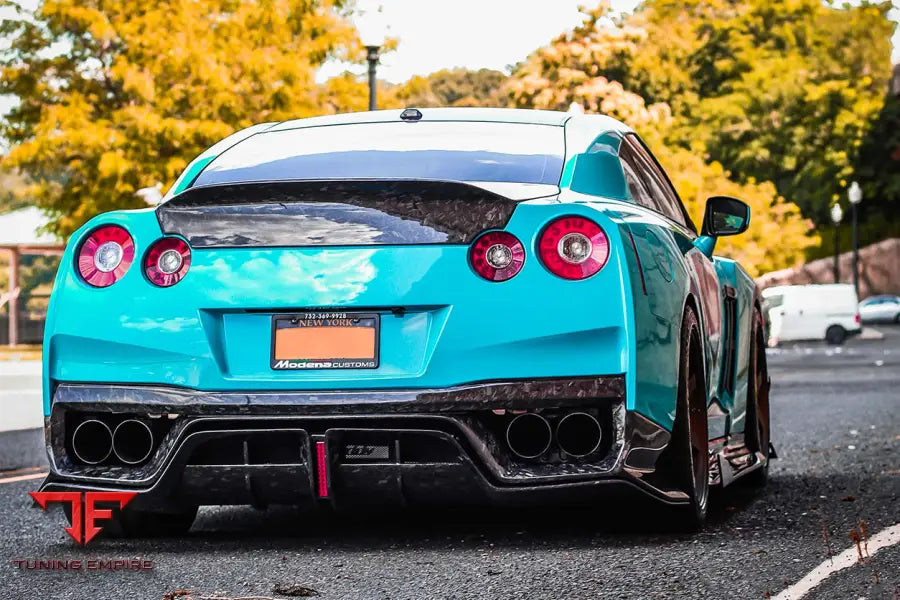 NISSAN GTR R35 EBA BKSS STYLE CARBON FIBER FULL BODY KIT BSD