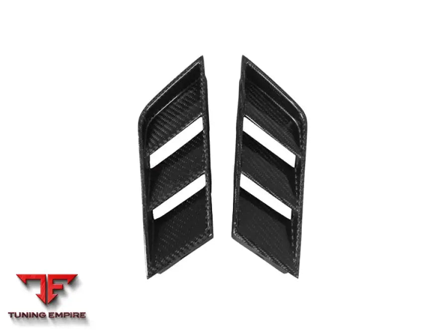 NISSAN GTR R35 EBA CARBON FIBER REAR DIFFUSER SIDE VENTS BSD