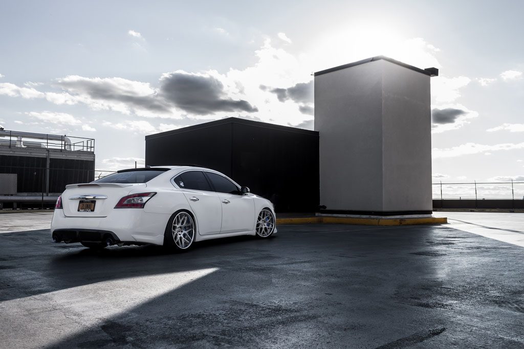 NISSAN MAXIMA on custom forged wheels