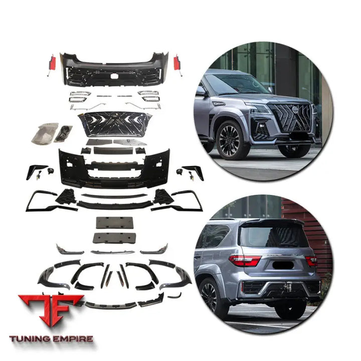 NISSAN PATROL UPGRADE TO BLACK HAWK BODY KIT 2020Y