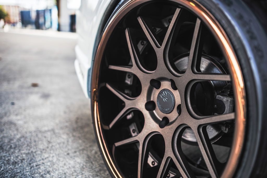 NISSAN SILVIA on custom forged wheels