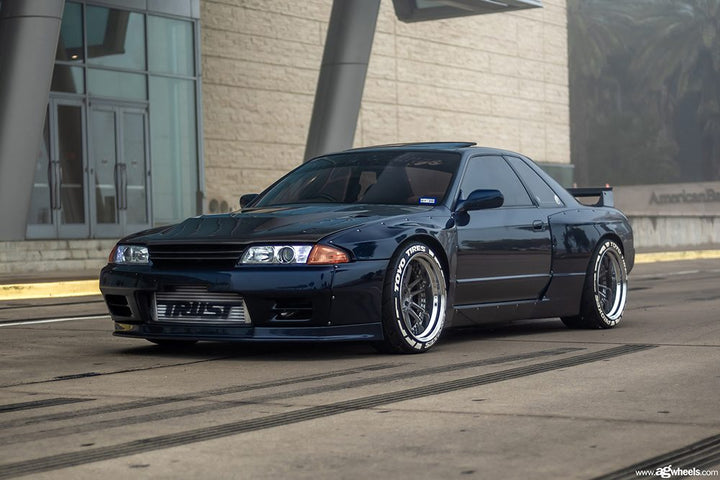 NISSAN SKYLINE GTS-T on custom forged wheels