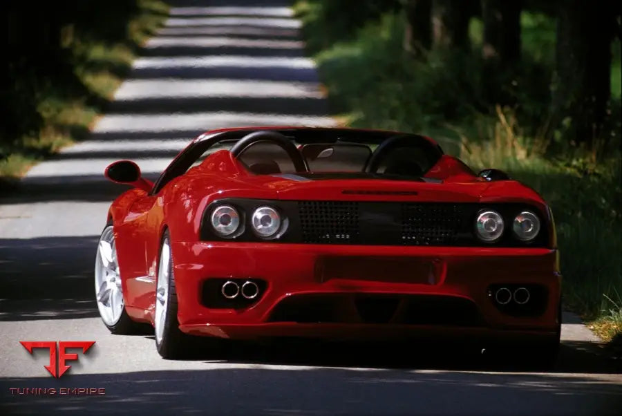 NOVITEC Ferrari 360 Spider side profile
