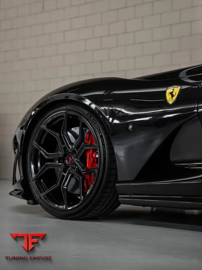 NOVITEC FERRARI 812 ON CUSTOM FORGED WHEELS
