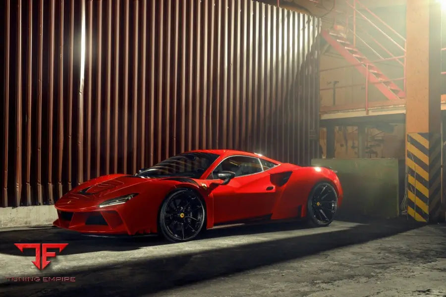 NOVITEC N-LARGO Ferrari F8 rear view