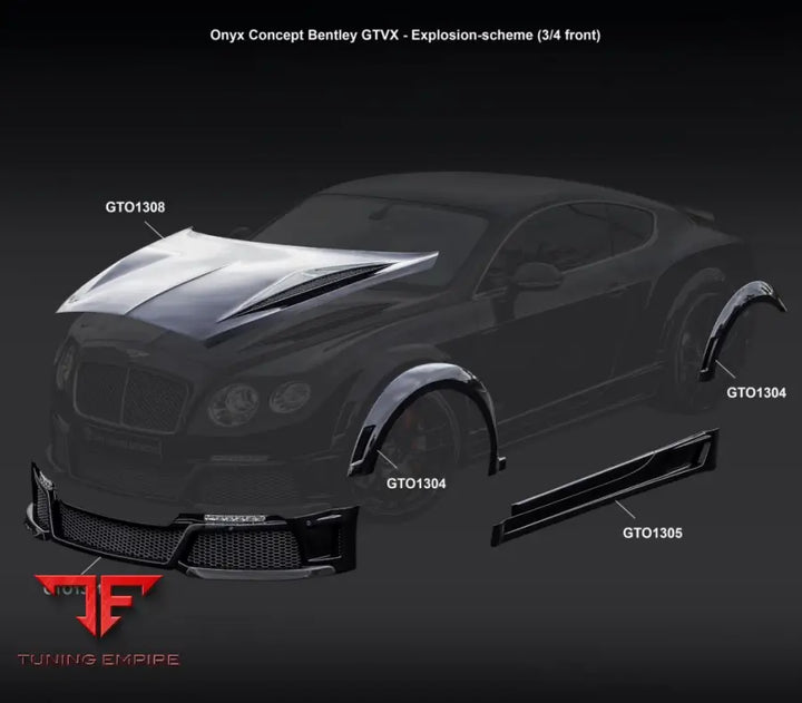 ONYX BENTLEY GT BODY KIT GTXI