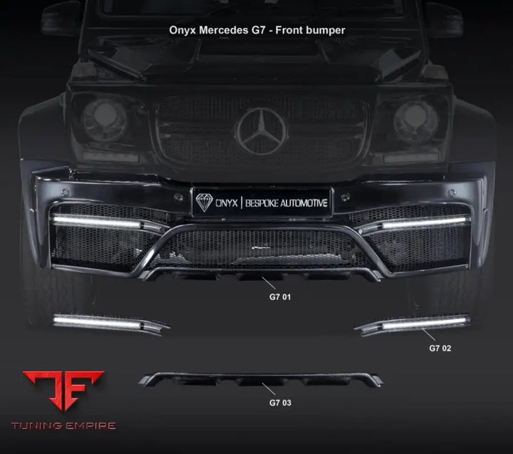 ONYX MERCEDES-BENZ G63 AMG G7 widebody kit up to 2018