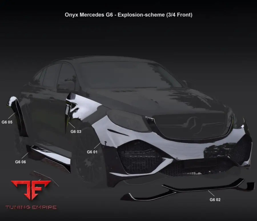 ONYX MERCEDES-BENZ GLE 63 G6 BODY KIT