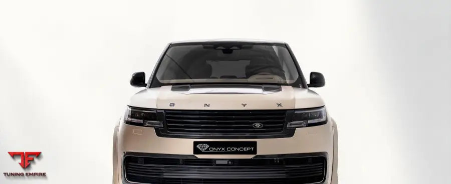 Onyx Concept SVX-Shadow exterior programme on a black Range Rover