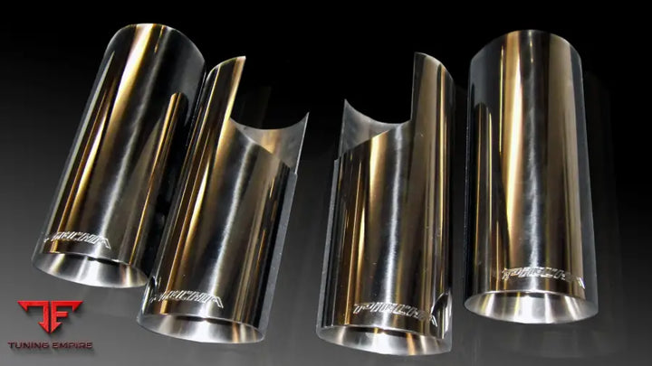 PIECHA JAGUAR F-TYPE 90 MM TAILPIPES FOR V8 EXHAUSTS