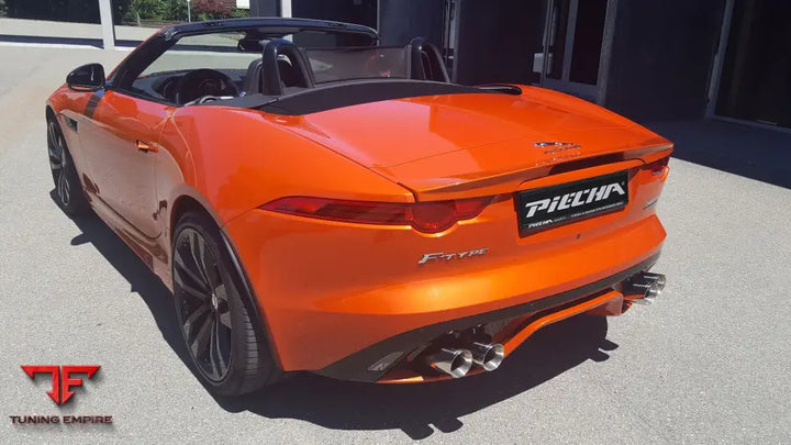 PIECHA JAGUAR F-TYPE 90 MM TAILPIPES FOR V8 EXHAUSTS