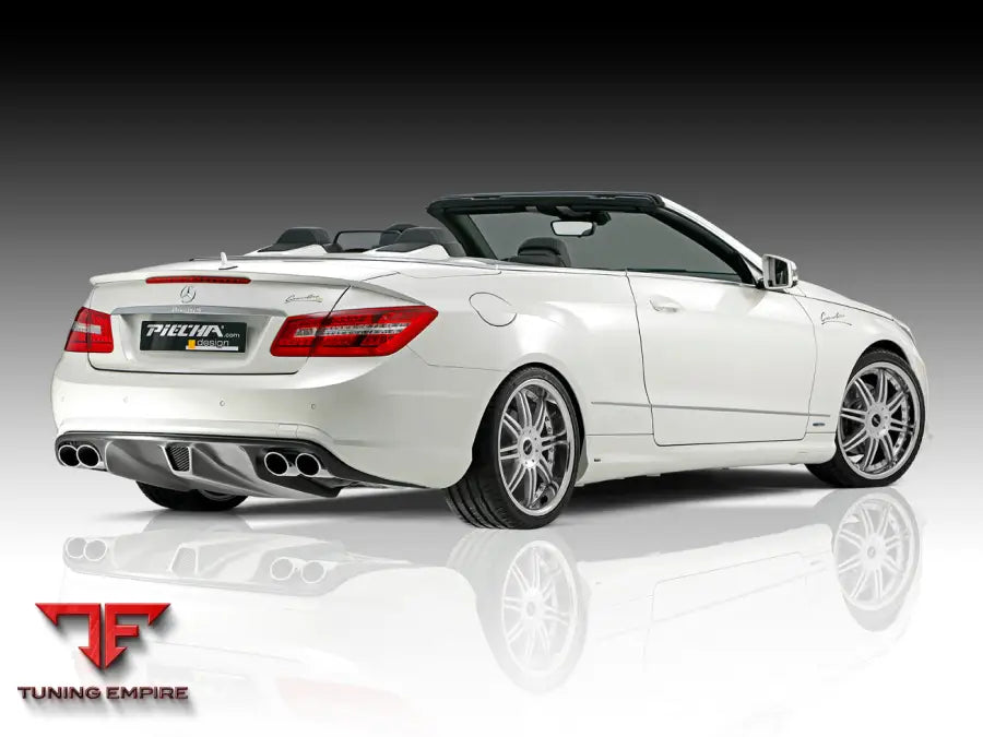 PIECHA MERCEDES-BENZ E-CLASS CABRIO A207 REAR MUFFLER WITH QUAD TAIL PIPES