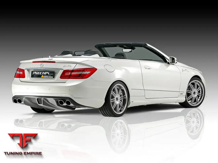 PIECHA MERCEDES-BENZ E-CLASS CABRIO A207 REAR MUFFLER WITH QUAD TAIL PIPES
