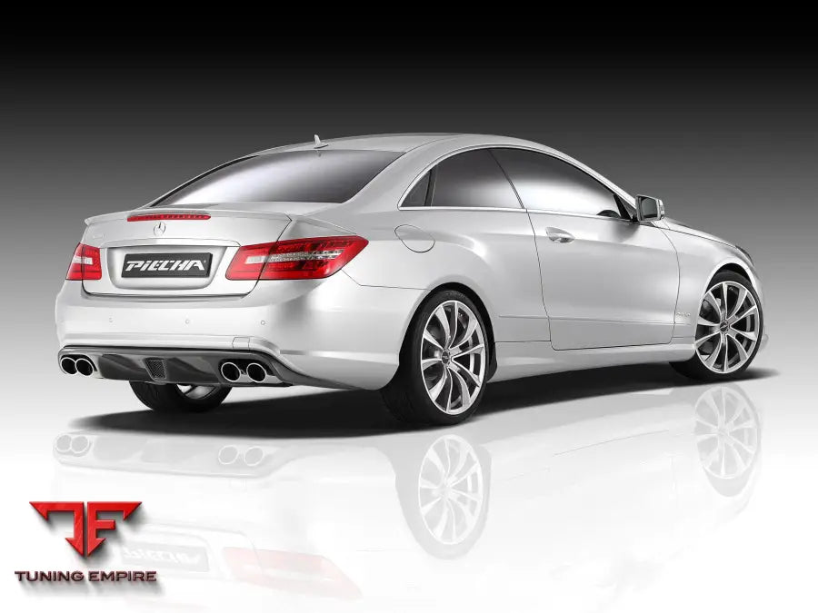 PIECHA MERCEDES-BENZ E-CLASS COUPE C207 REAR MUFFLER WITH QUAD TAIL PIPES