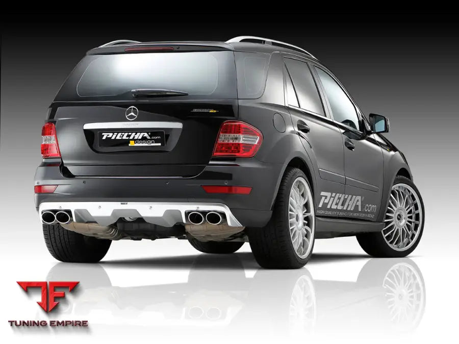 PIECHA MERCEDES-BENZ ML-CLASS W164 QUAD EXHAUST TAIL PIPES