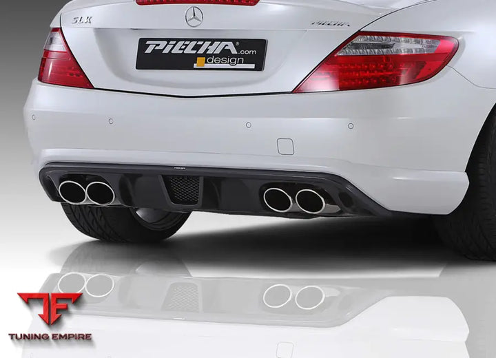 PIECHA MERCEDES-BENZ SLK CLASS R172 TAIL PIPES WITH CONNECTING TUBE