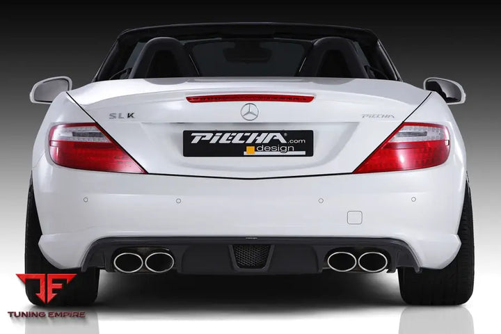 PIECHA MERCEDES-BENZ SLK CLASS R172 TAIL PIPES WITH CONNECTING TUBE