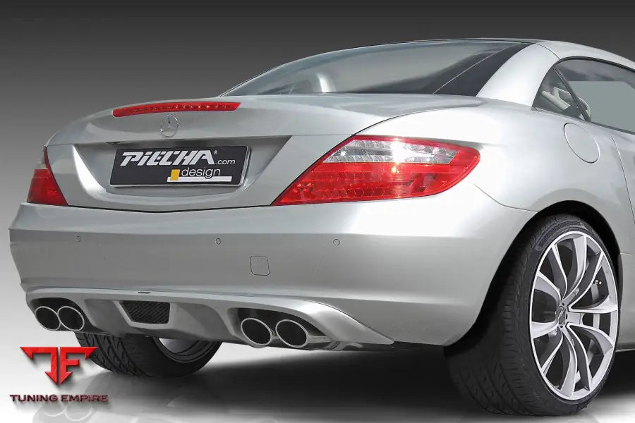 PIECHA MERCEDES-BENZ SLK CLASS R172 TAIL PIPES WITH CONNECTING TUBE
