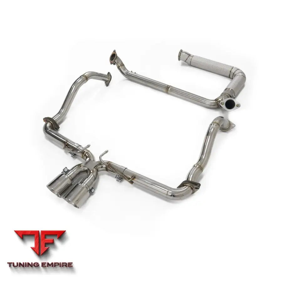PORSCHE 718 982 2.0T STAINLESS STEEL CATBACK RAZOR EXHAUST DOWNPIPE