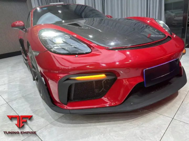 PORSCHE 718 982 CAYMAN BOXSTER UPGRADE TO GT4 2016 + CONVERSION DRY CARBON BODY KIT