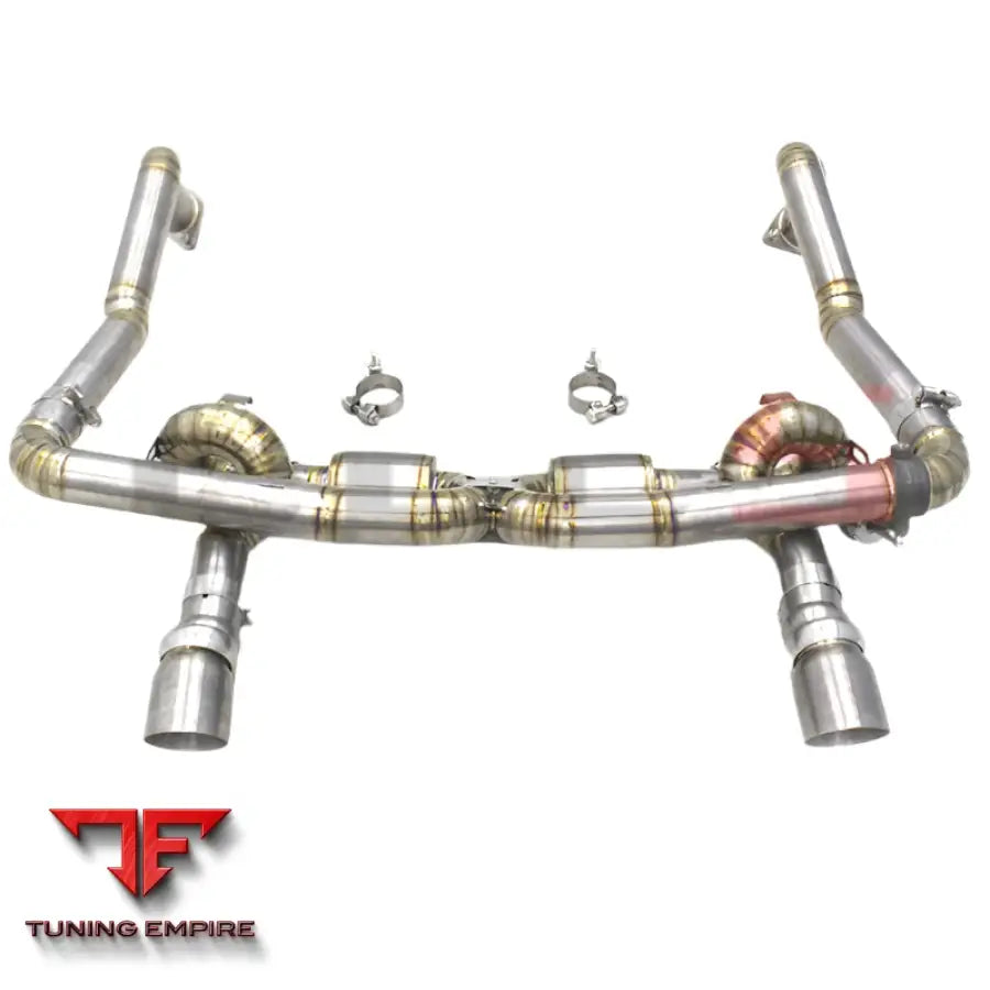 PORSCHE 718 BOXSTER/CAYMAN 2.0T TITANIUM EXHAUST PIPE 2016-2023