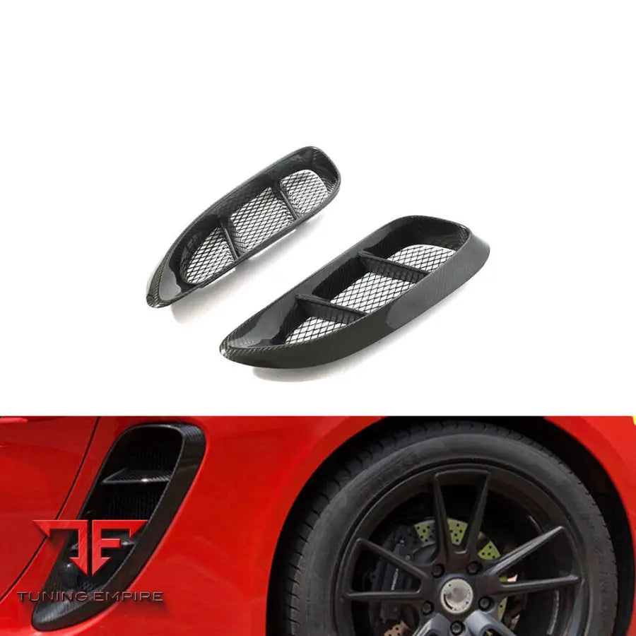 PORSCHE 718 BOXSTER CAYMAN AERODYNAMIC PARTS