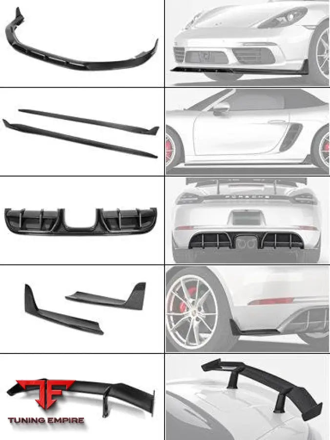 PORSCHE 718 CARBON RAZOR KIT