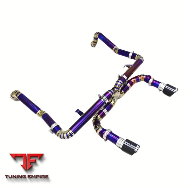 PORSCHE 718 CAYMAN/BOXSTER 2.5T/2.0T TITANIUM PIPE EXHAUST SYSTEM 2016-2022