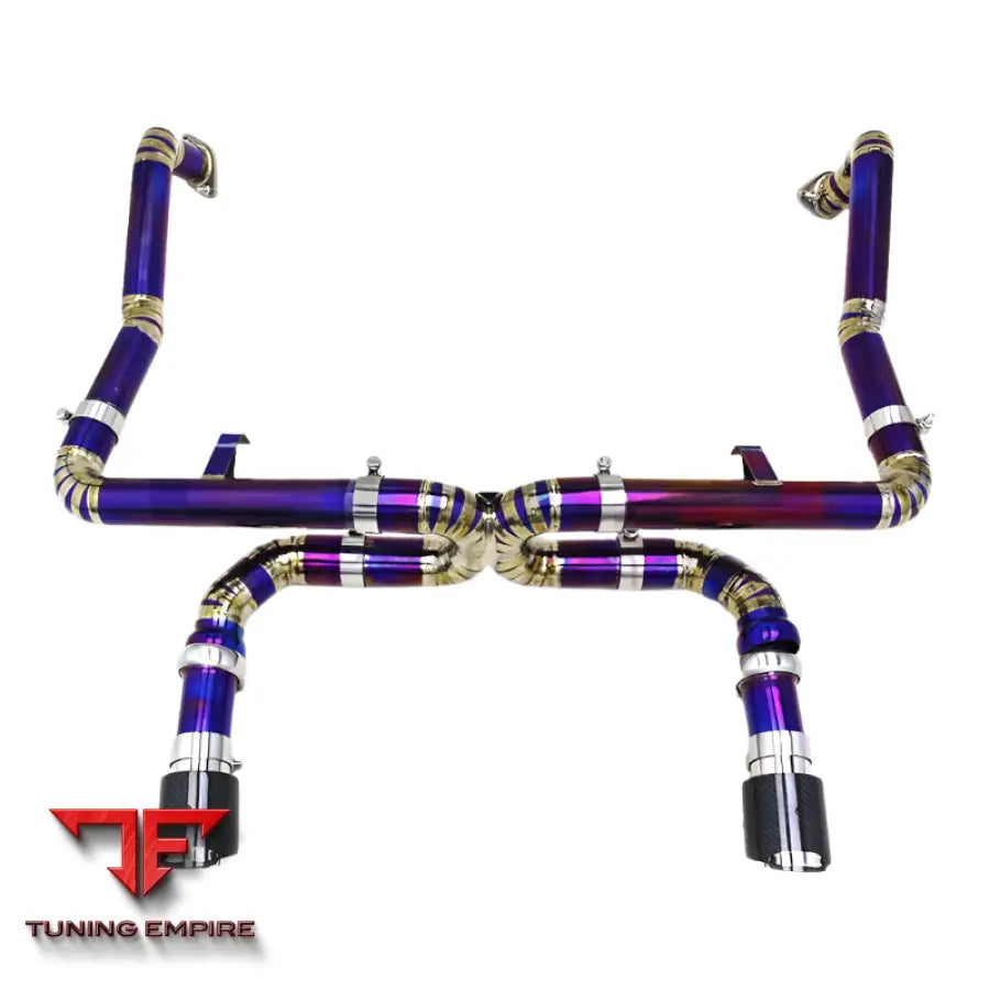 PORSCHE 718 CAYMAN/BOXSTER 2.5T/2.0T TITANIUM PIPE EXHAUST SYSTEM 2016-2022