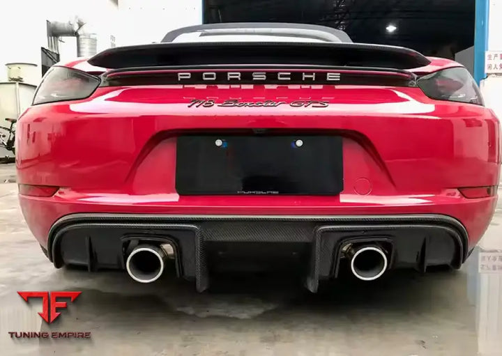 PORSCHE 718 CAYMAN/BOXSTER CARBON BODY KIT PARTS