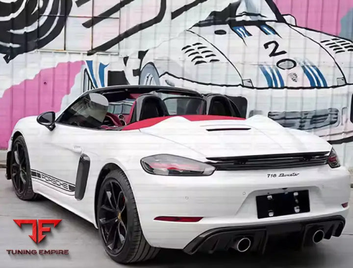 PORSCHE 718 CAYMAN/BOXSTER CARBON BODY KIT PARTS