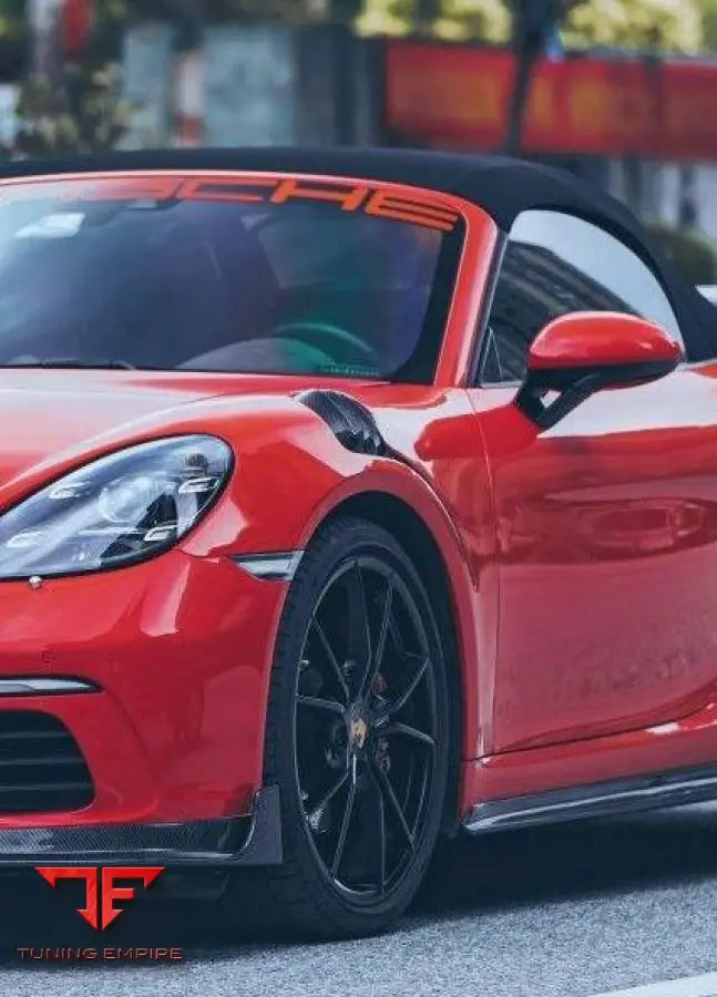 PORSCHE 718 CAYMAN BOXSTER CARBON FIBER PARTS