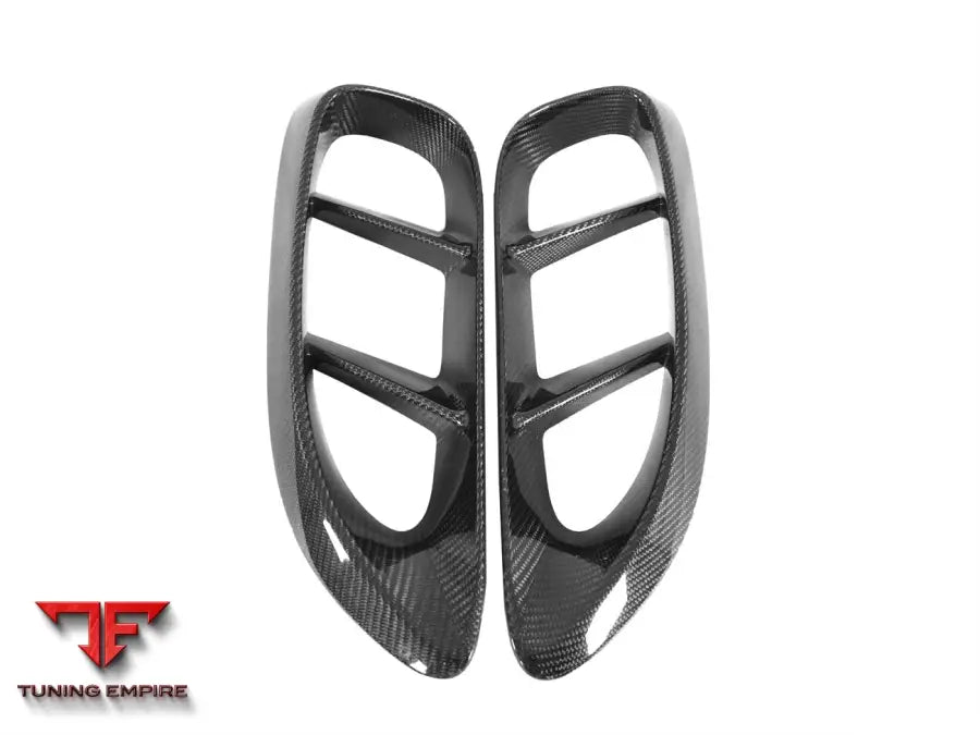PORSCHE 718 CAYMAN & BOXSTER CARBON FIBER SIDE AIR VENTS BSD