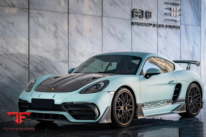 PORSCHE 718 CAYMAN & BOXSTER CARBON FIBER SIDE AIR VENTS BSD