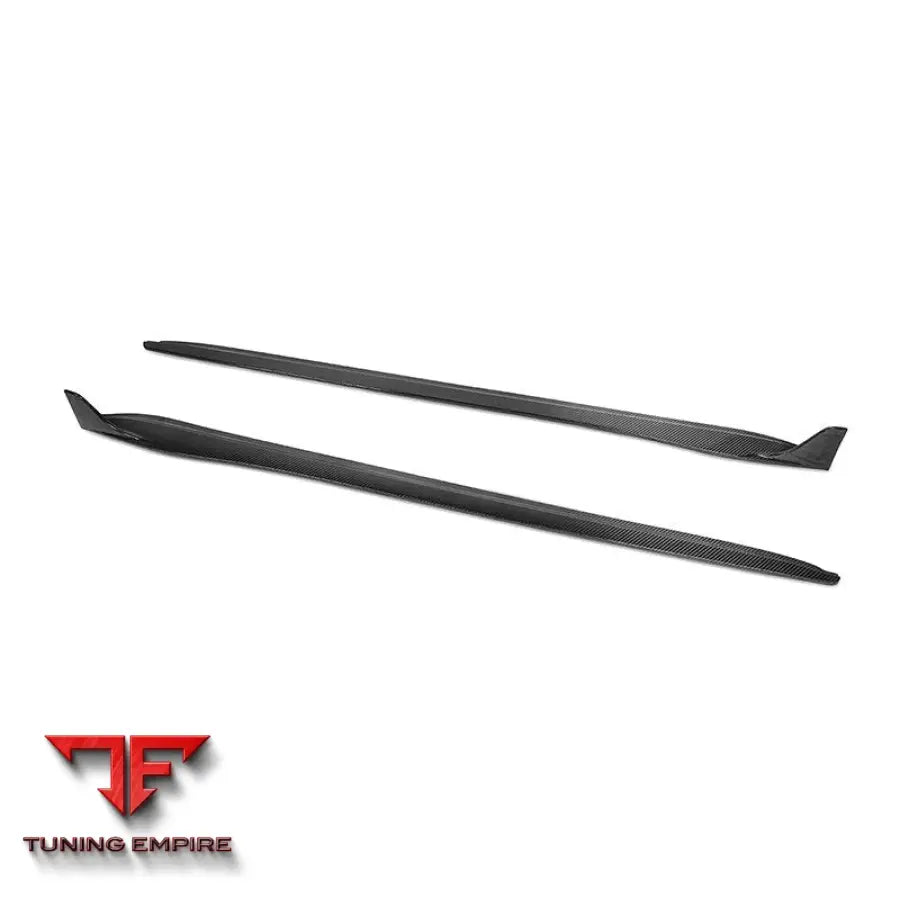 PORSCHE 718 CAYMAN BOXTER 2016 + FORZA DRY CARBON SIDE SKIRTS