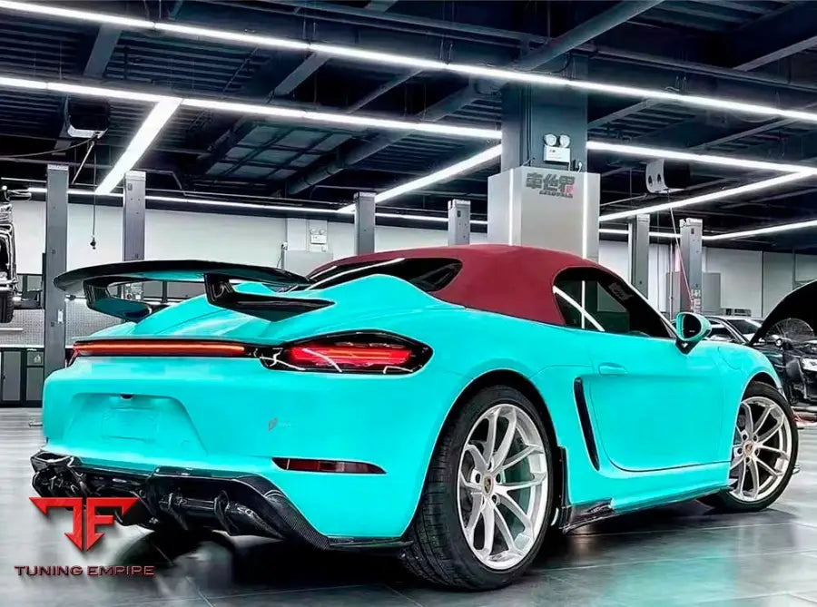 PORSCHE 718 CAYMAN BOXTER 2016 + UP TO GT3 CARBON BODY PARTS