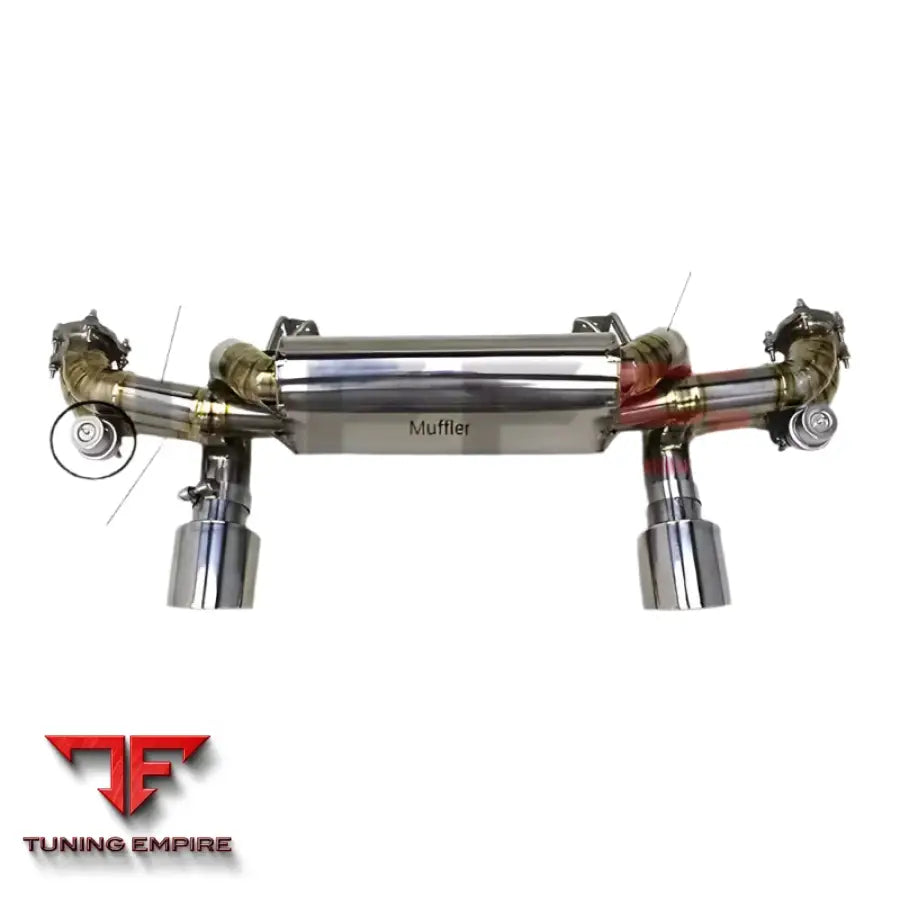 PORSCHE 718 CAYMAN GT4 4.0L CATBACK EXHAUST SYSTEM 2020-2022