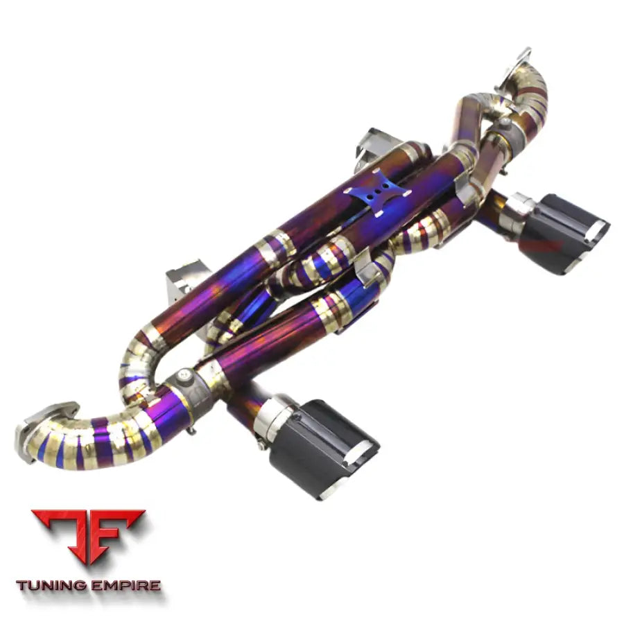 PORSCHE 718 CAYMAN GT4 RS 4.0L CATBACK TITANIUM EXHAUST SYSTEM 2019-2023