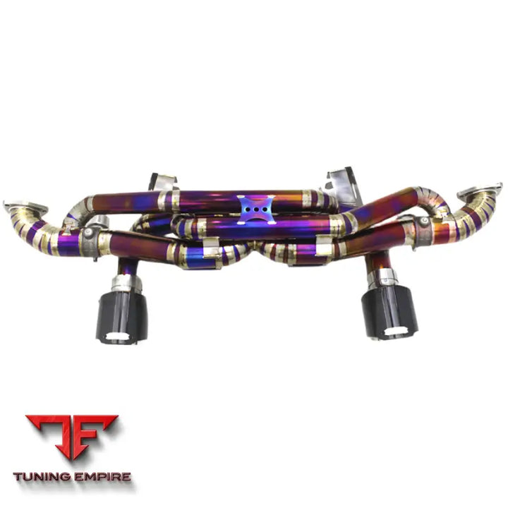 PORSCHE 718 CAYMAN GT4 RS 4.0L CATBACK TITANIUM EXHAUST SYSTEM 2019-2023