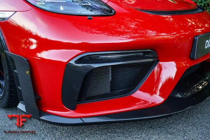 Porsche 718 GT4 carbon indicator shrouds