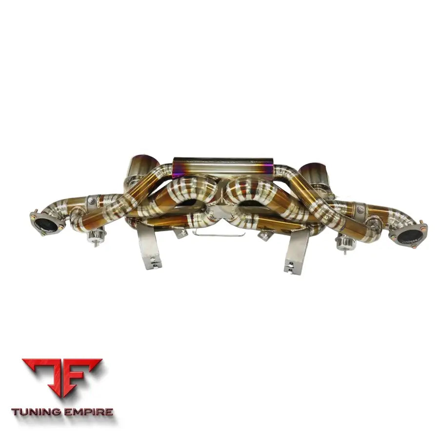 PORSCHE 718 GT4 RS 4.0L CATBACK RAZOR EXHAUST WITH MUFFLER VALVE
