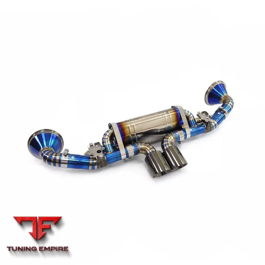 PORSCHE 718 GT4 RS TITANIUM CATBACK RAZOR EXHAUST