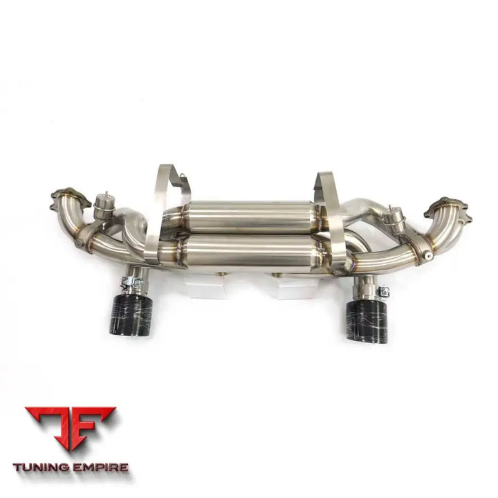 PORSCHE 718 GT4 STAINLESS STEEL CATBACK RAZOR EXHAUST