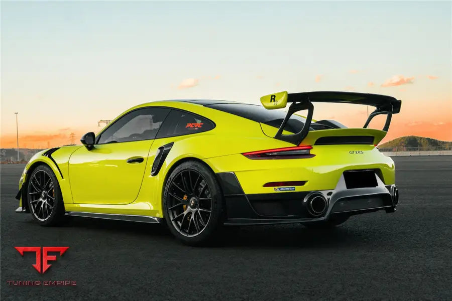 PORSCHE 911 / 991.1 & 991.2 TURBO & S GT2RS STYLE CARBON FIBER TRUNK SPOILER WING BSD