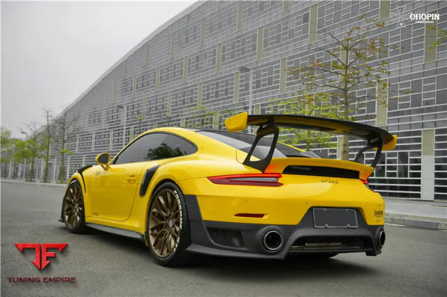 PORSCHE 911 / 991.1 CARRERAS GT2RS STYLE REAR BUMPER (NEED CHANGE 991.2 TAILIGHT) BSD