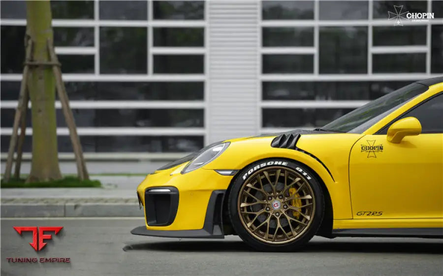 PORSCHE 911 / 991.1 CARRERAS TARGA 4 4S GT2RS STYLE PARTIAL CARBON FIBER FENDER BSD