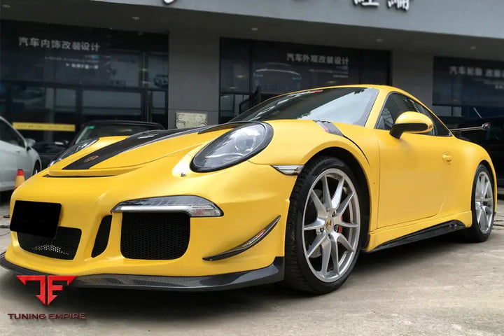 PORSCHE 911 / 991.1 CARRERATARGA S44S GT3 STYLE FRONT BUMPER CANARDS BSD