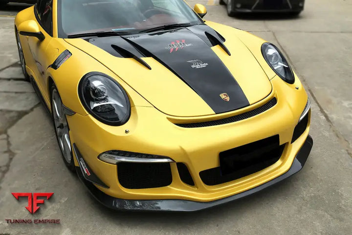 PORSCHE 911 / 991.1 CARRERATARGA S44S GT3 STYLE FRONT BUMPER CANARDS BSD