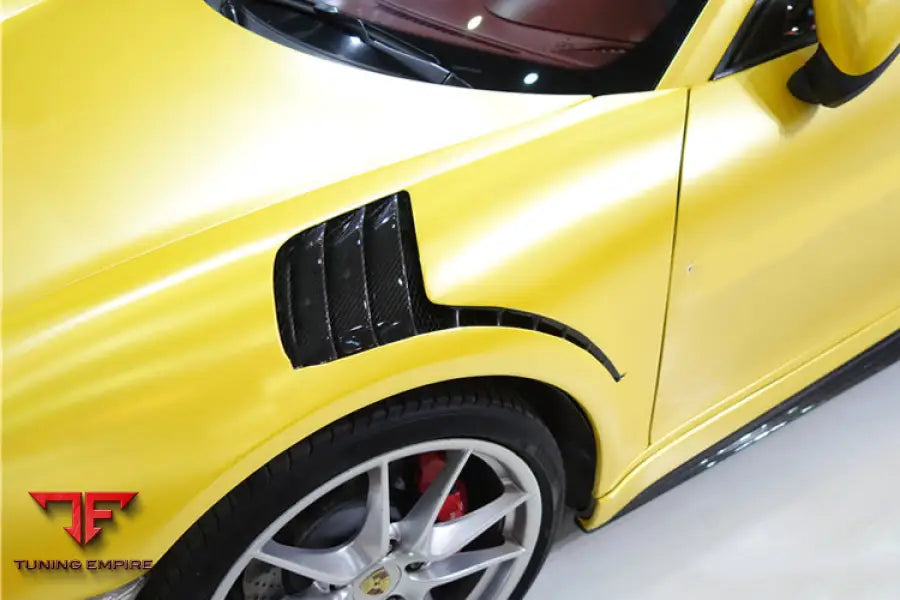 PORSCHE 911 / 991.1 CARRERATARGA S44S GT3RS STYLE PARTIAL CARBON FIBER FENDER BSD