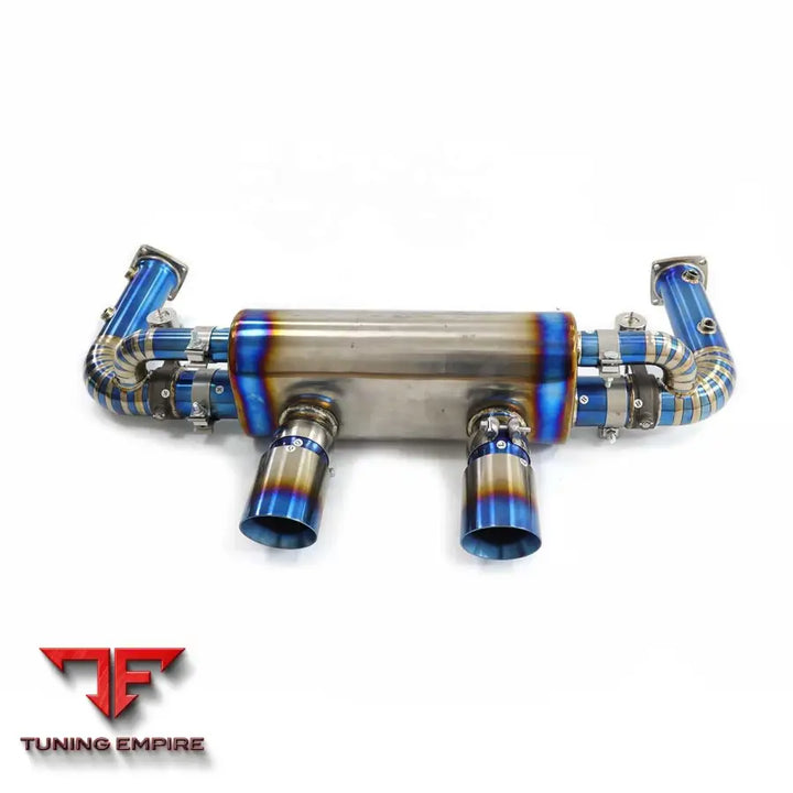 PORSCHE 911 991.2 CARRERA GTS 3.0T TITANIUM CATBACK RAZOR EXHAUST WITH MUFFLER VALVE